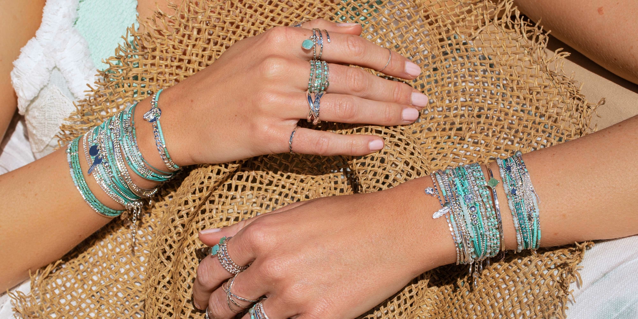 Bijoux bleu turquoise